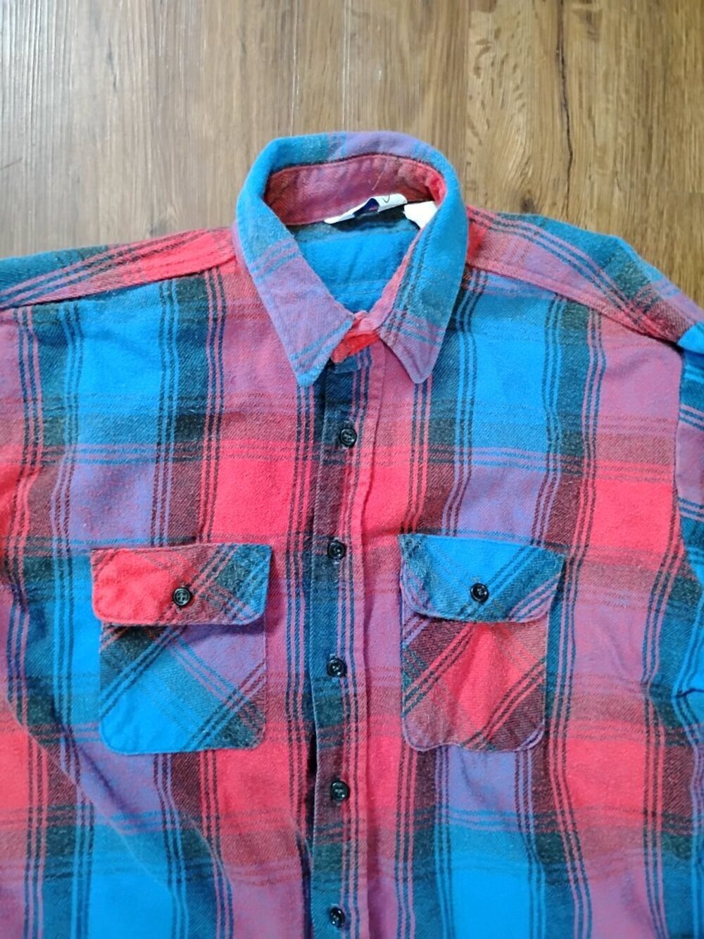 Vintage Five Brother Flannel Button Down Shirt